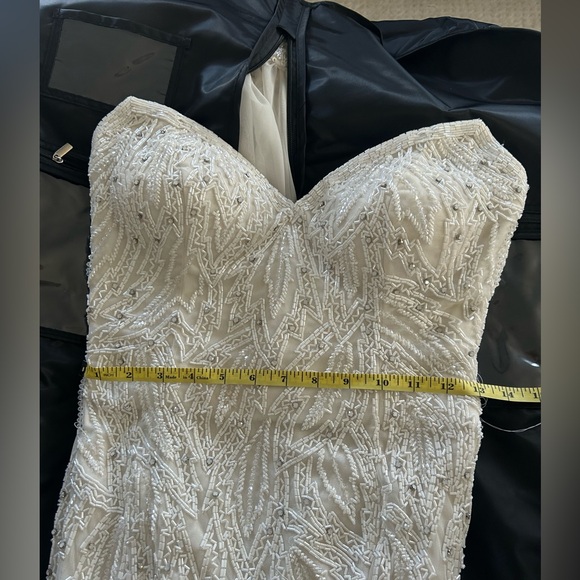 CROSS POSTED Custom Sherri Hill gown - Picture 8 of 17